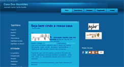 Desktop Screenshot of casadoshumildes.com